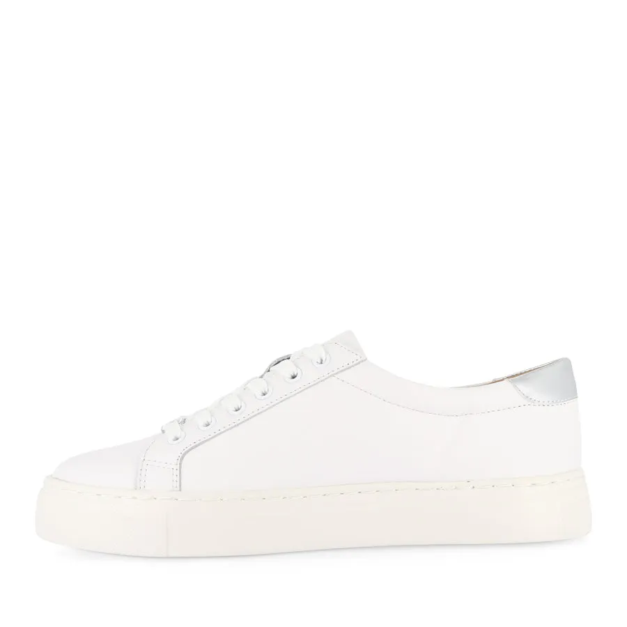 PAMELA XF - WHITE SILVER LEATHER