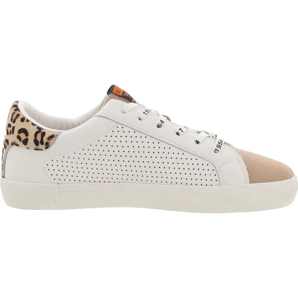 PHOEBE Womens Mixed Media Leather Casual And Fashion Sneakers