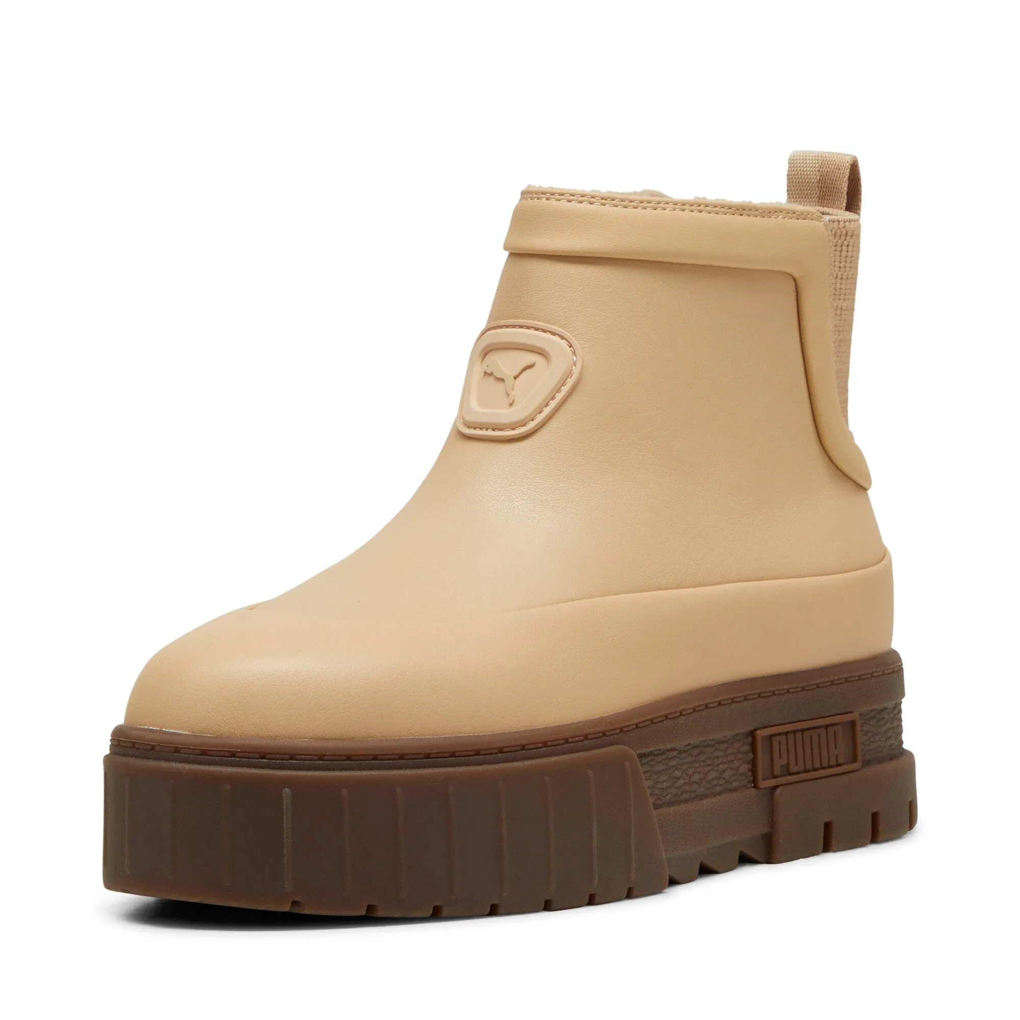 PUMA Women's Mayze Wellis Leather Mid Boot