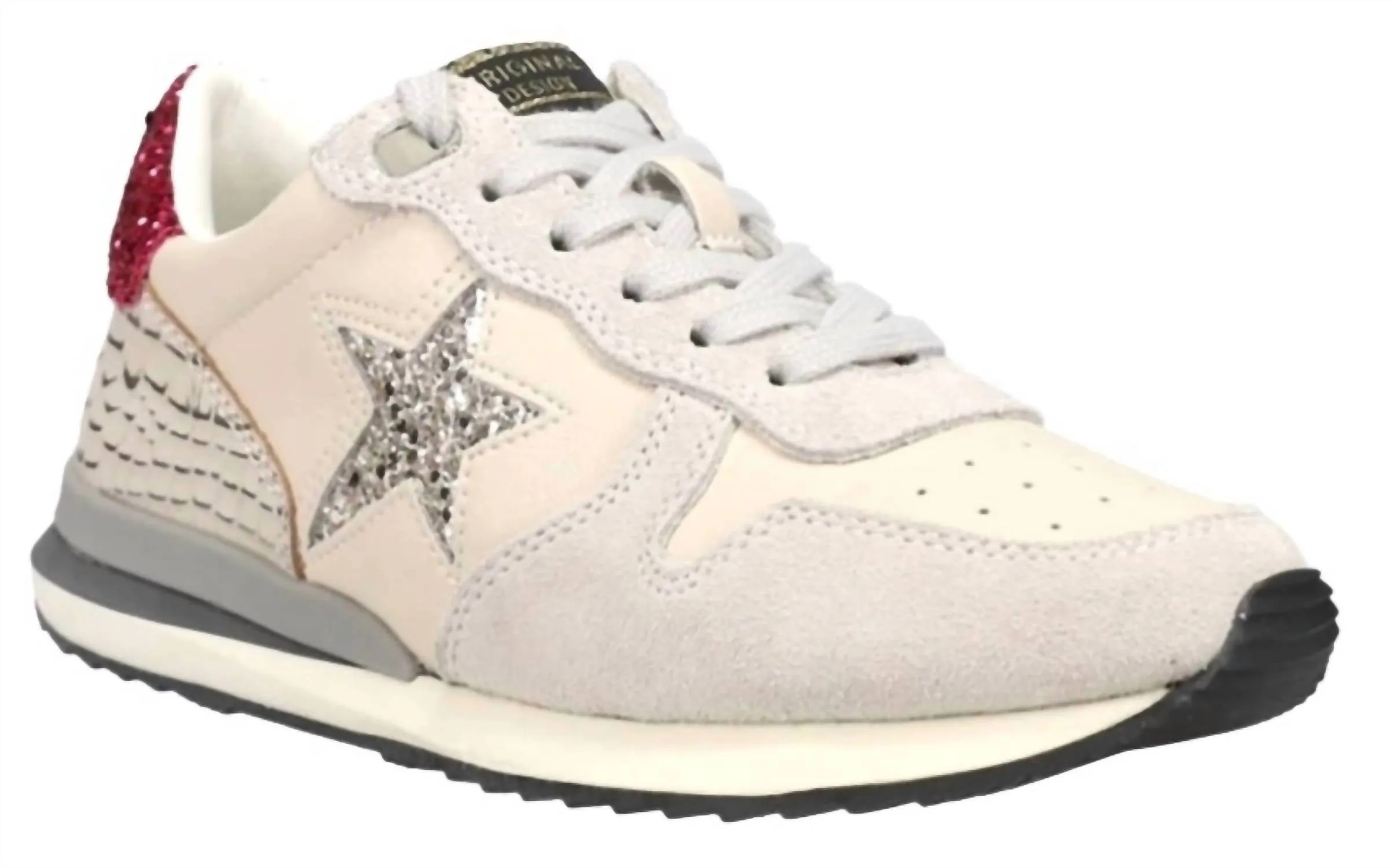Rock Sneaker In Blush Multi