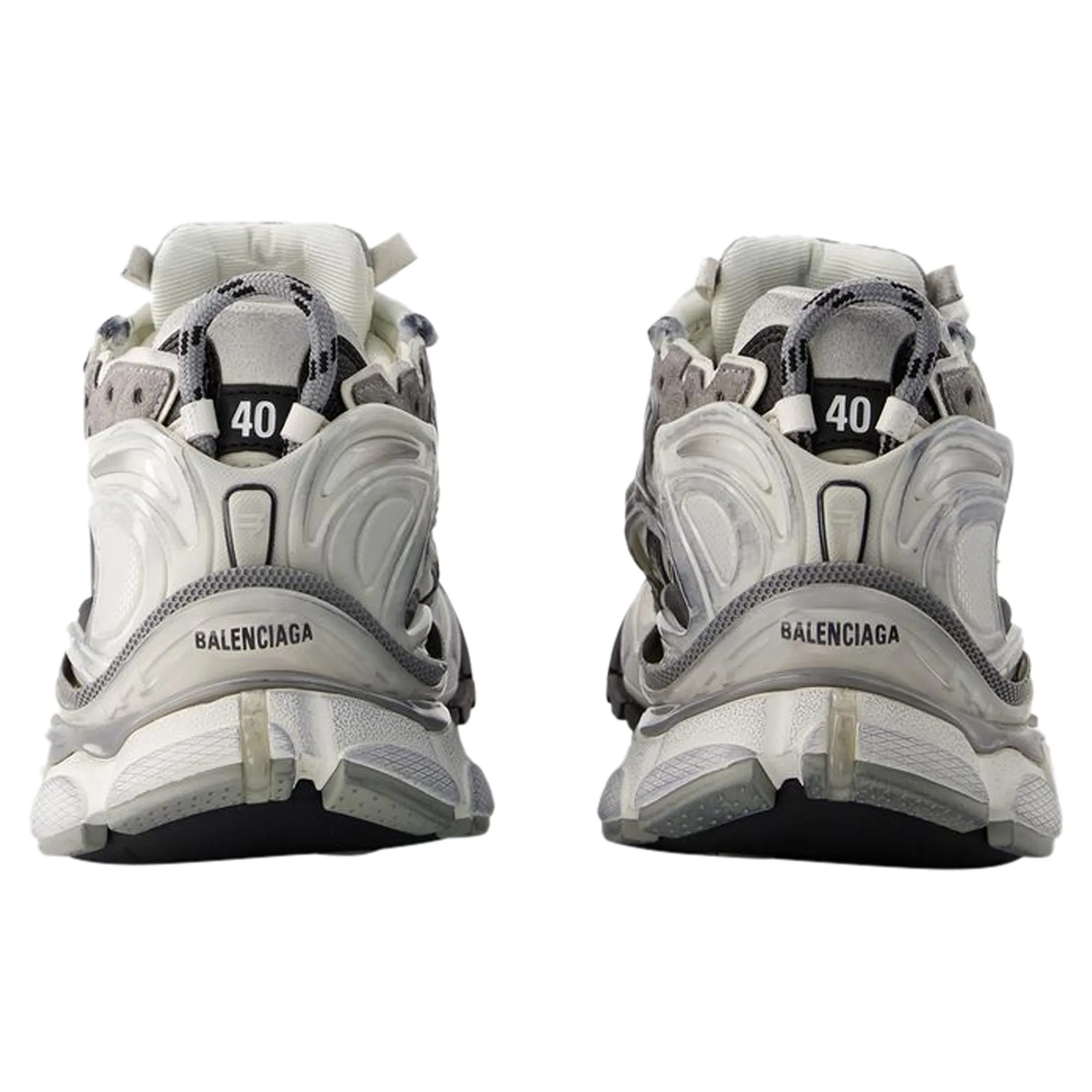Runner Sneakers - Balenciaga - Nylon - Grey