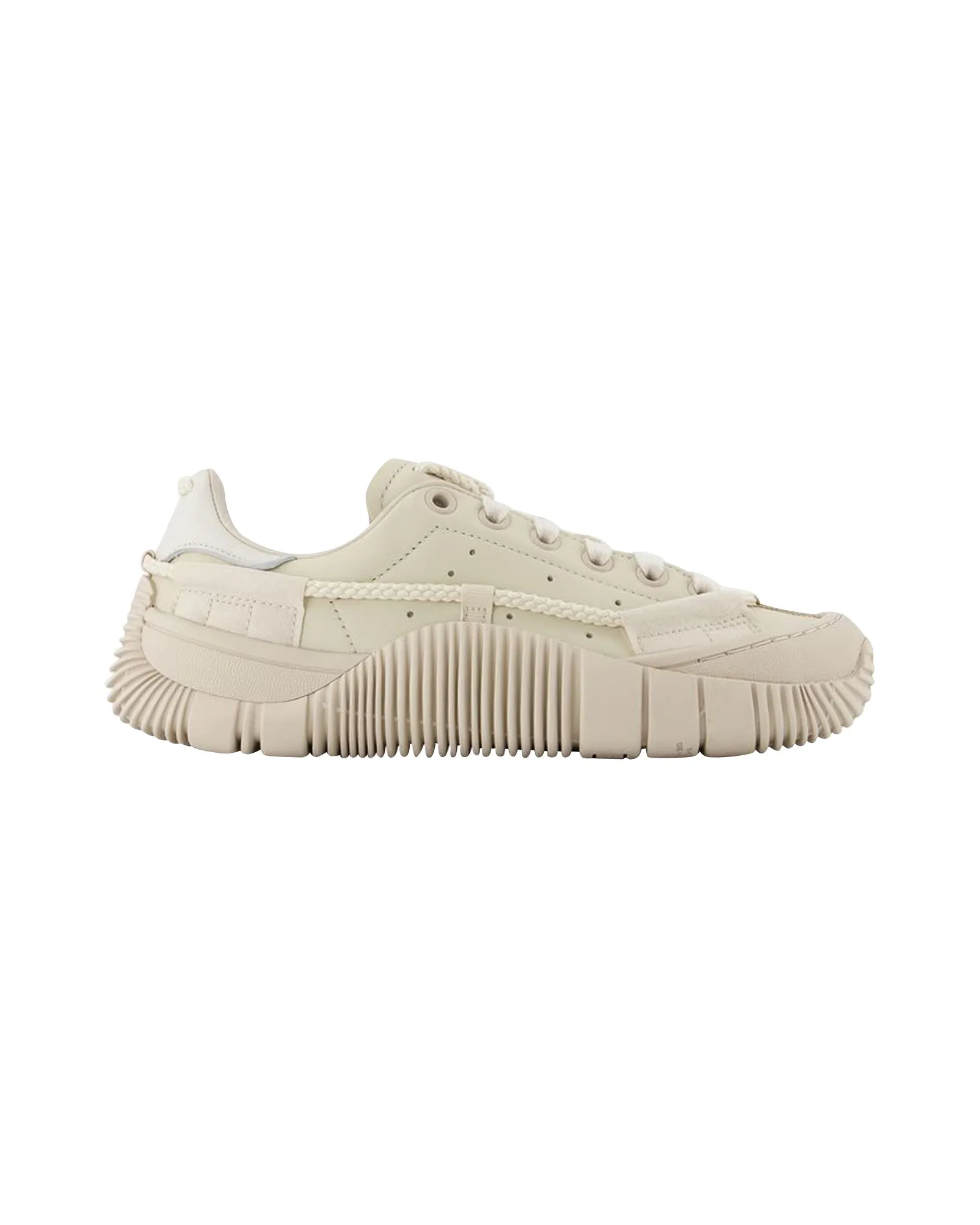 Scuba Stan Craig Green Sneakers in Grey Leather