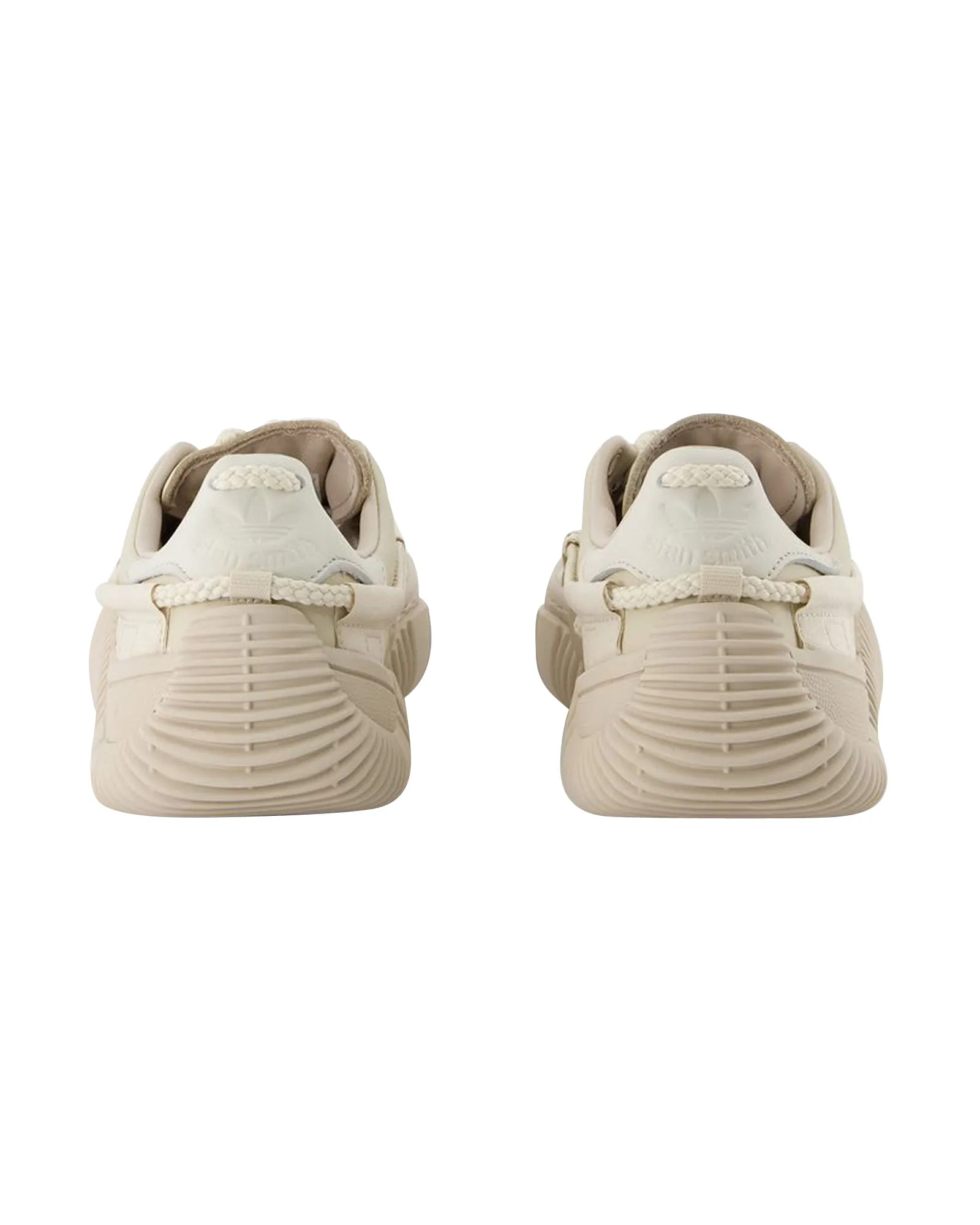 Scuba Stan Craig Green Sneakers in Grey Leather