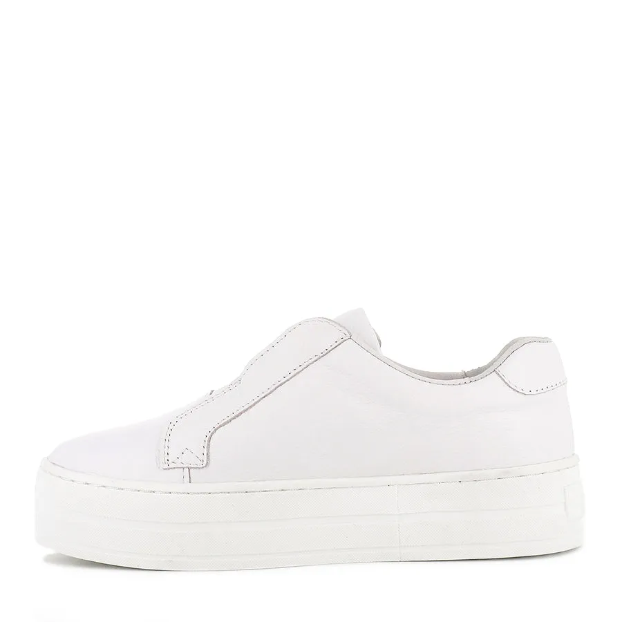 SHIA - WHITE WHITE LEATHER