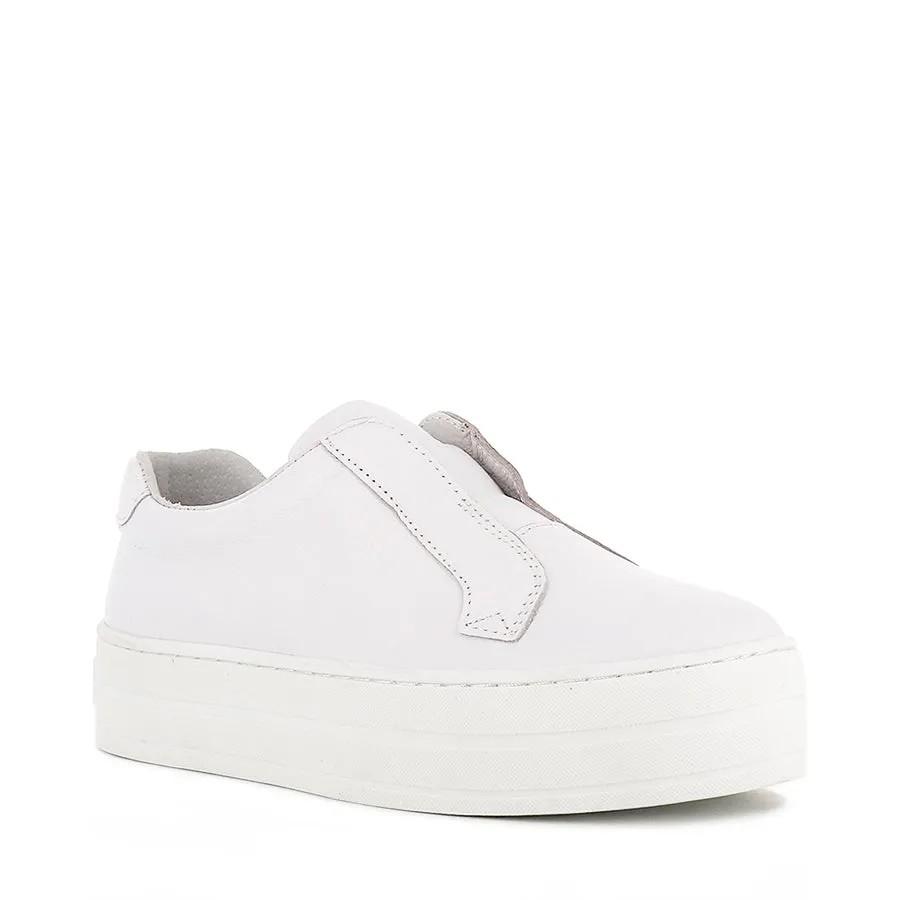 SHIA - WHITE WHITE LEATHER