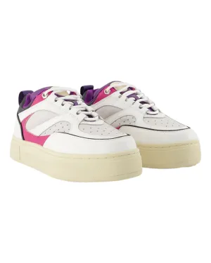 Sidney Sneakers in White Leather