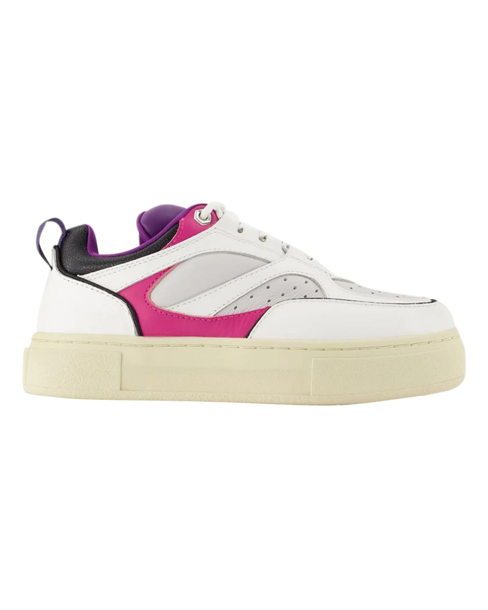 Sidney Sneakers in White Leather
