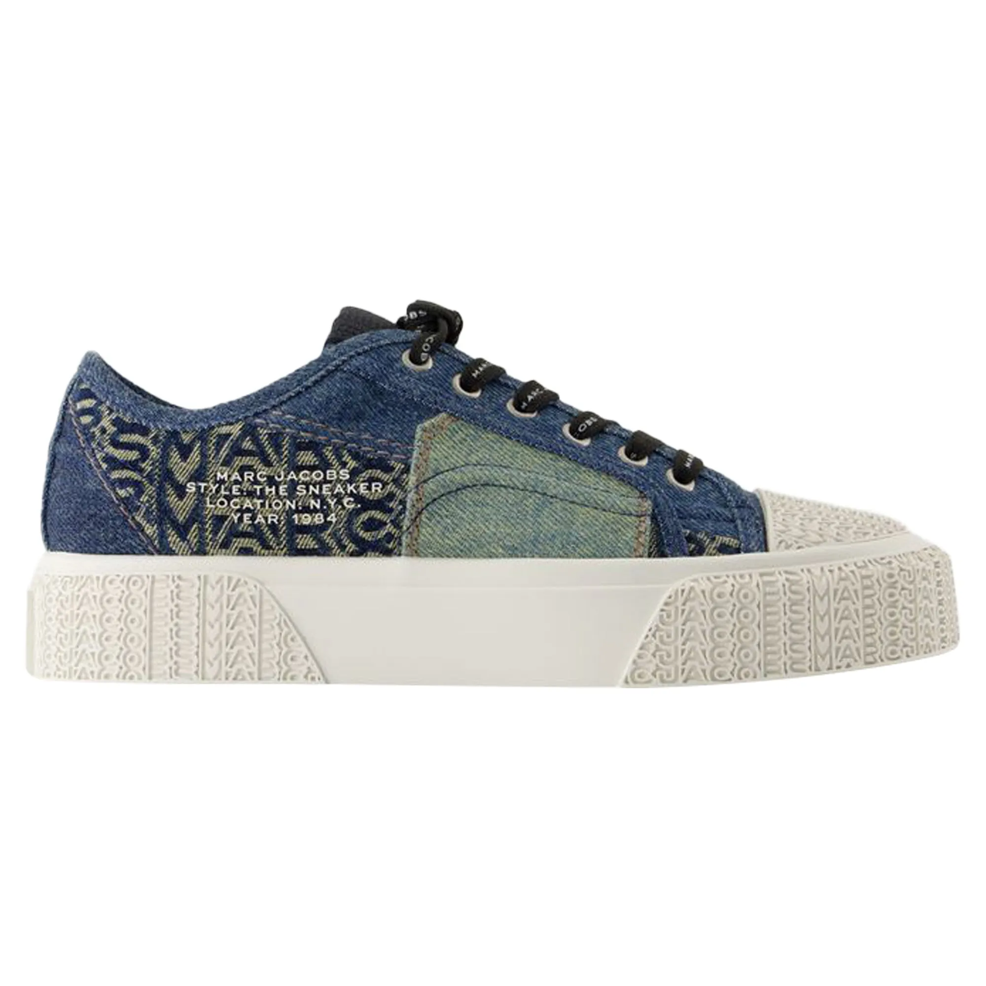 Sneakers - Marc Jacobs - Cotton - Blue