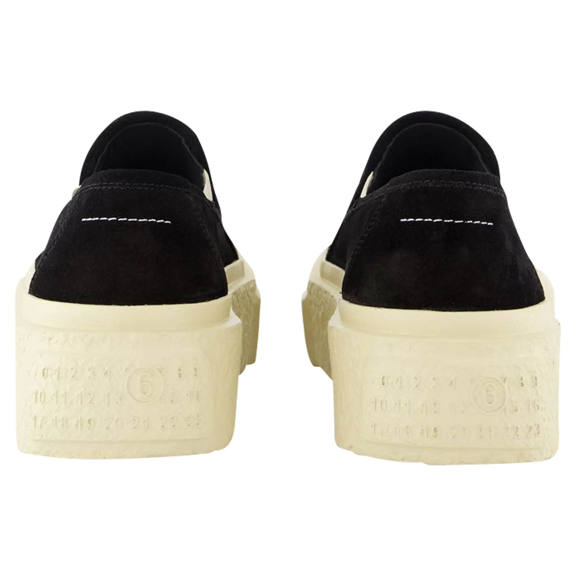 Sneakers - MM6 Maison Margiela - Leather - Black