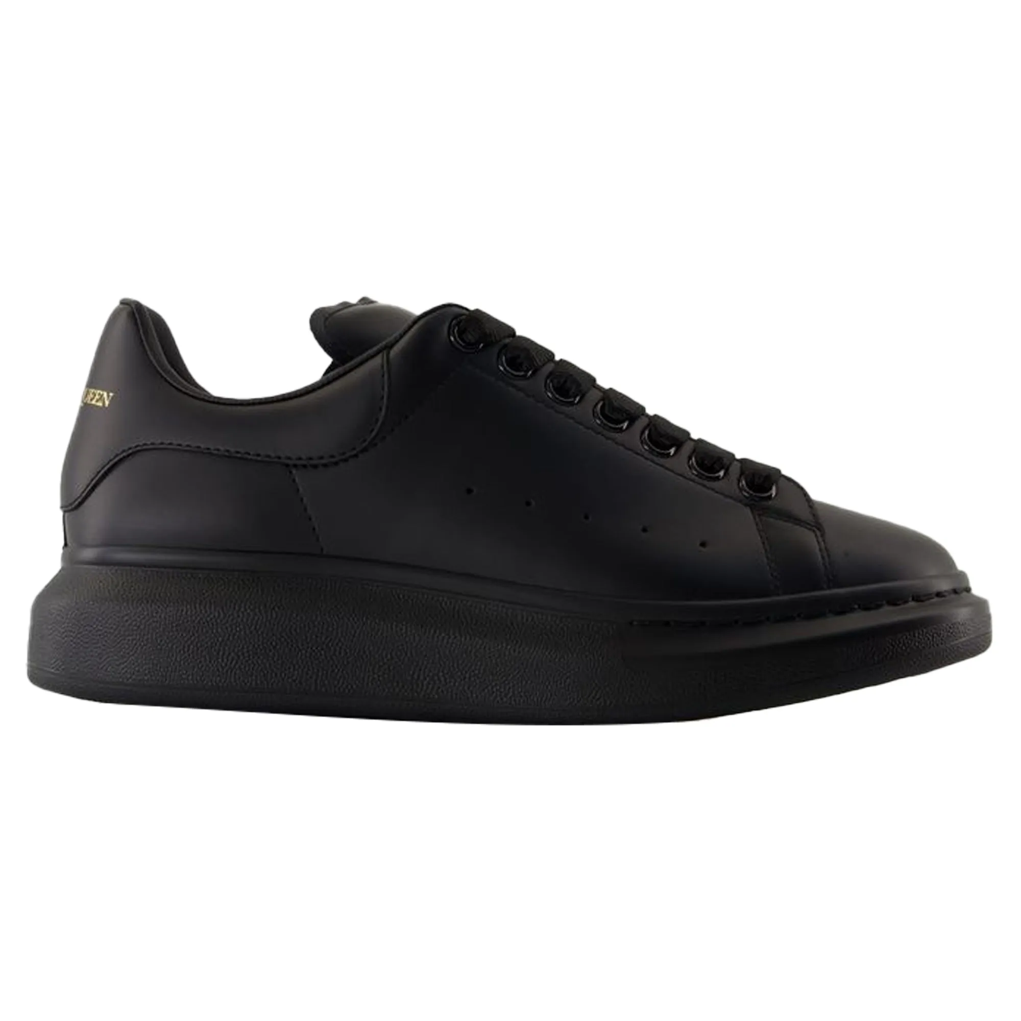 Sneakers Oversized - Alexander McQueen - Leather - Black