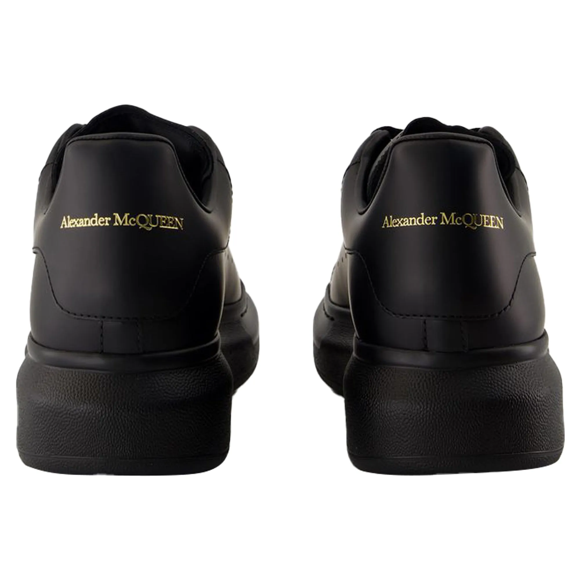 Sneakers Oversized - Alexander McQueen - Leather - Black