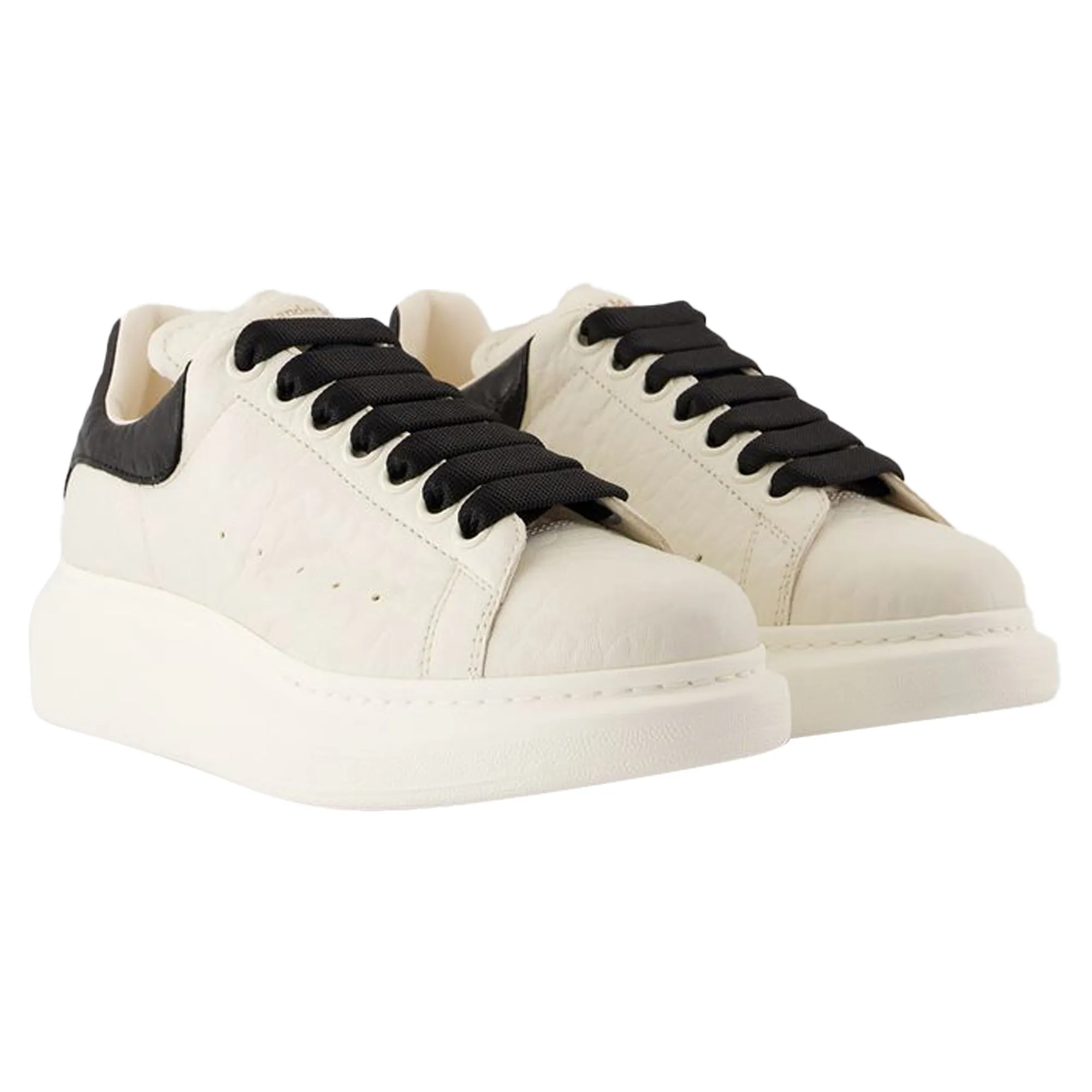 Sneakers Oversized - Alexander McQueen - Leather - White