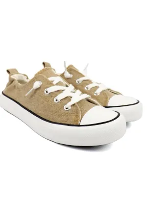 Star 23 Slip-On Sneakers In Taupe