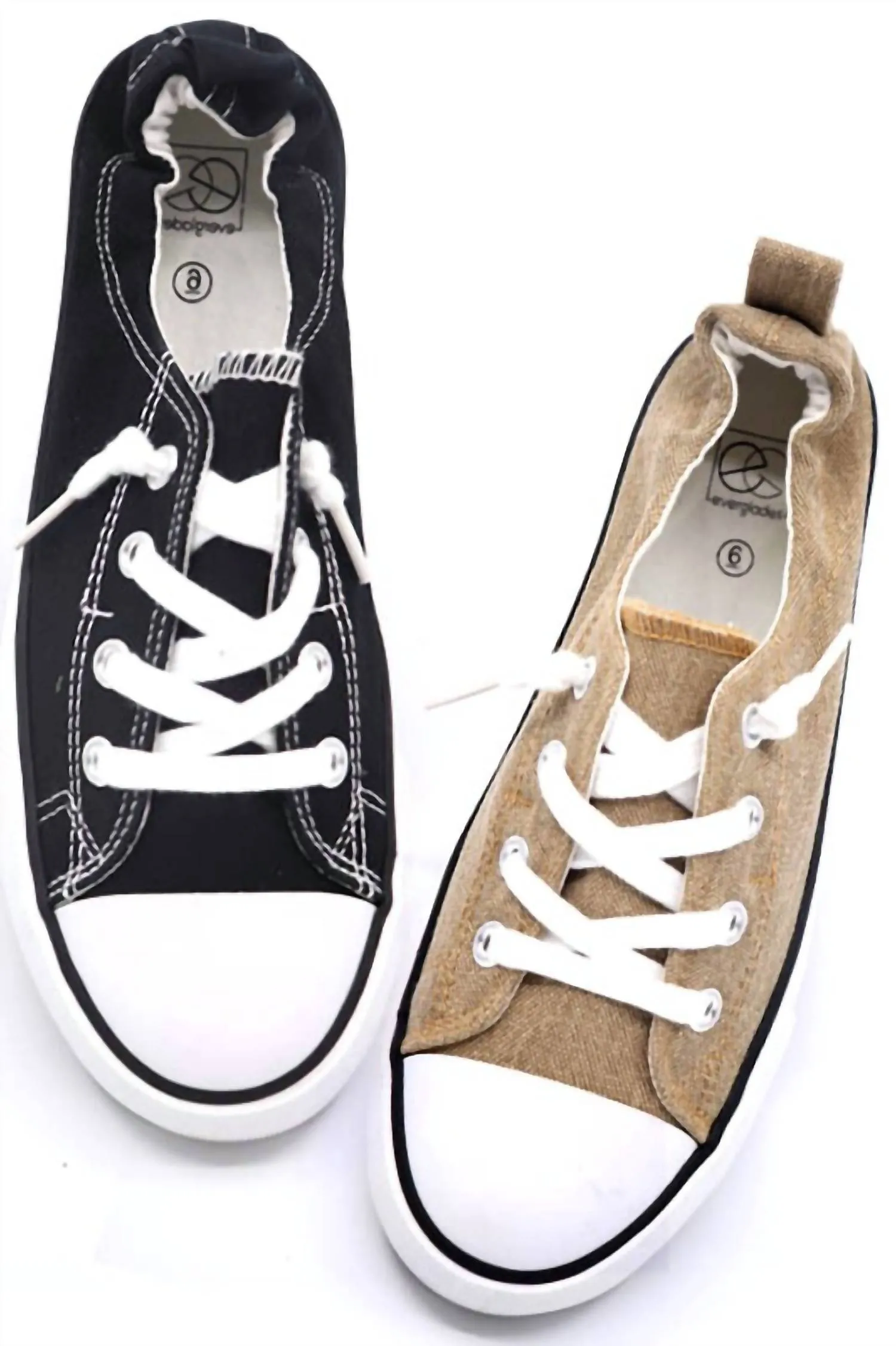 Star 23 Slip-On Sneakers In Taupe