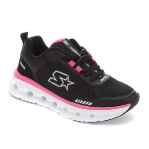 Starter Womens Bolt Synthetic Leather Casual Lace Up Sneaker Shoe