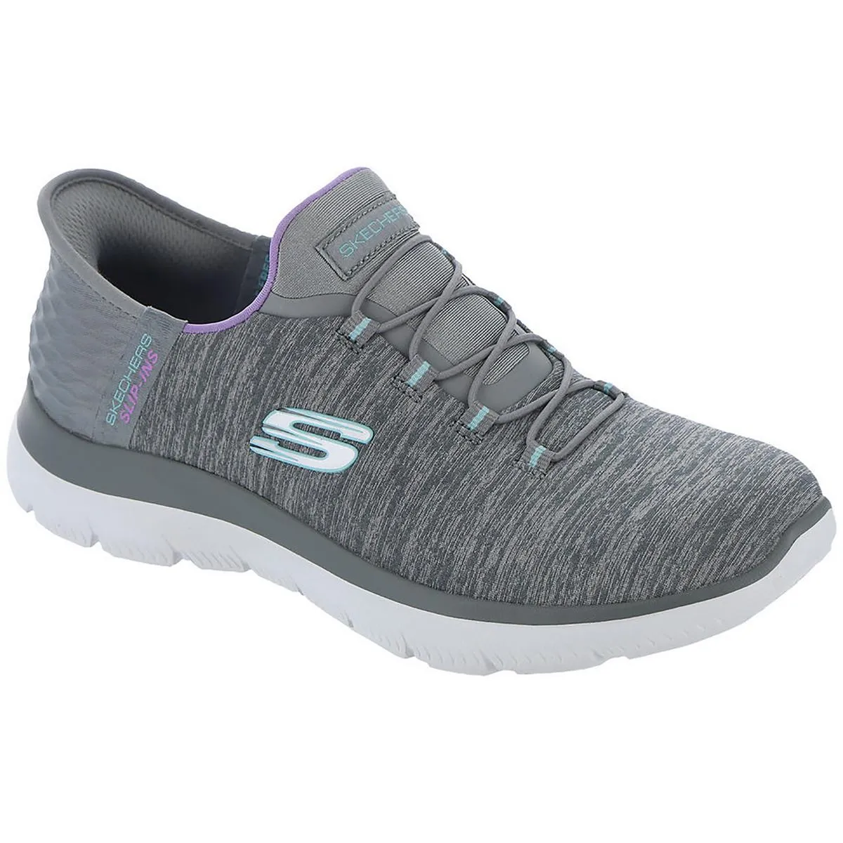 Summits- Dazzling Haze Womens Lifestyle Memory Foam Slip-On Sneakers