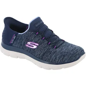 Summits- Dazzling Haze Womens Lifestyle Memory Foam Slip-On Sneakers