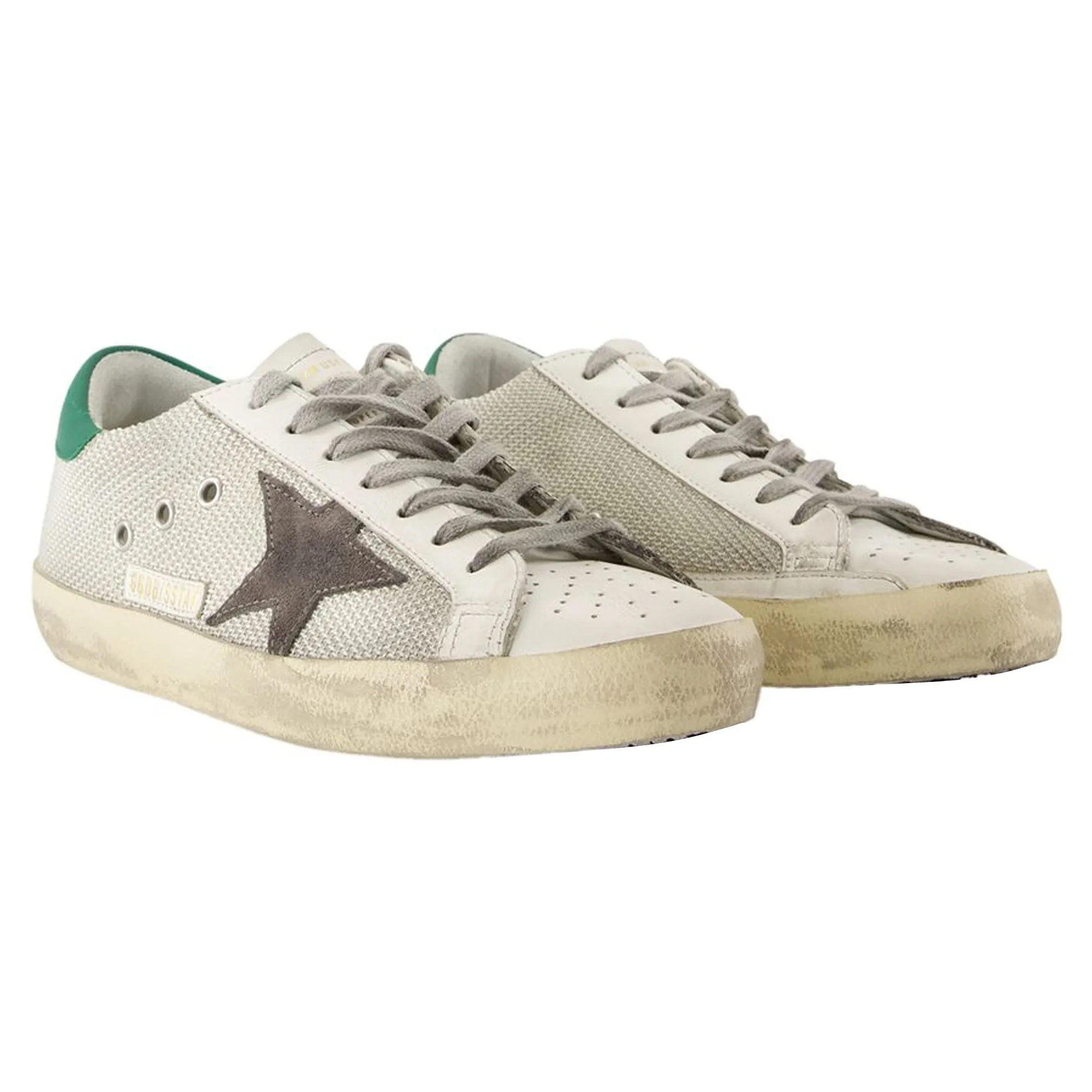 Super Star Sneakers - Golden Goose Deluxe Brand - Leather - Silver