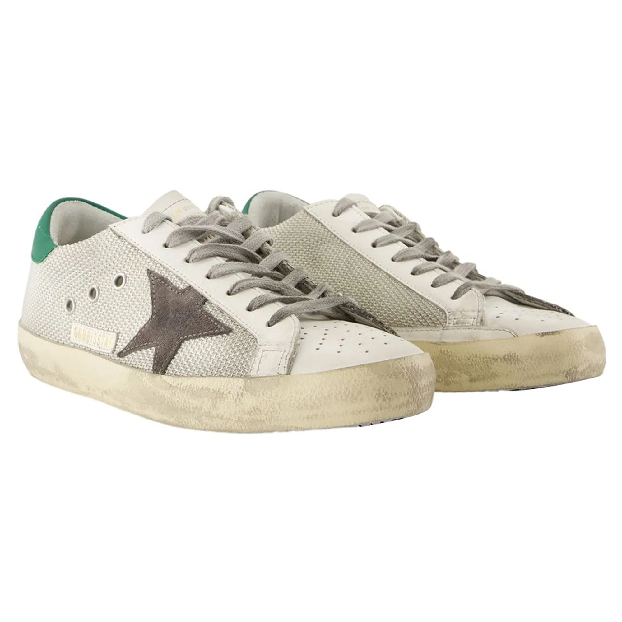 Super Star Sneakers - Golden Goose Deluxe Brand - Leather - Silver