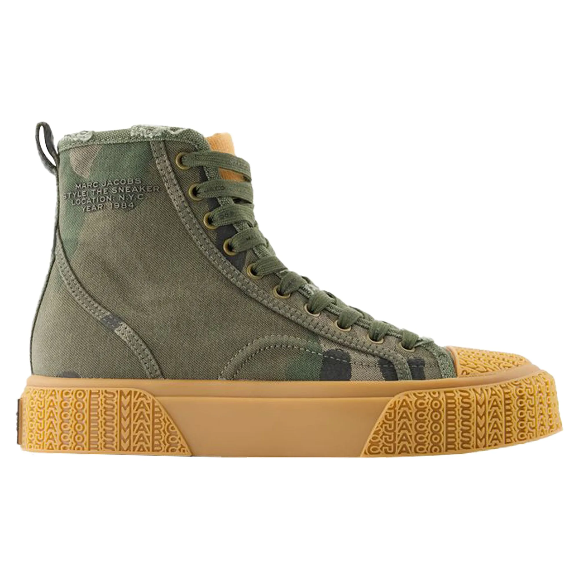 The High Top Sneakers - Marc Jacobs - Cotton - Printed