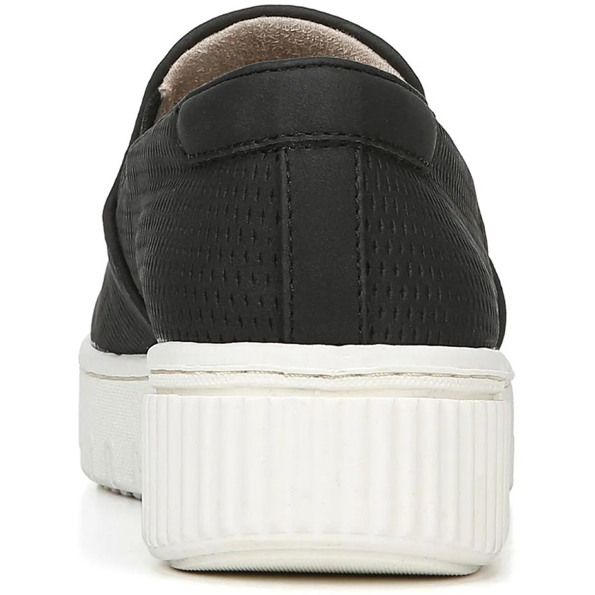 Tia Womens Padded Insole Faux Leather Fashion Sneakers