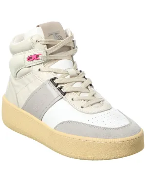 TODs Cassetta Leather High-Top Sneaker