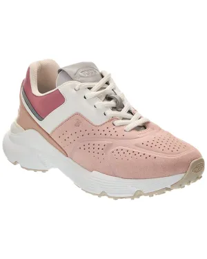 TODs Suede & Leather Sneaker