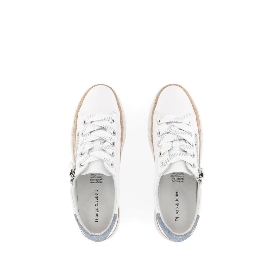 TORAYNE - WHITE BLUE DENIM MULTI