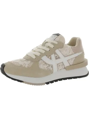Toxic Womens Leather Lace Overlay Casual And Fashion Sneakers