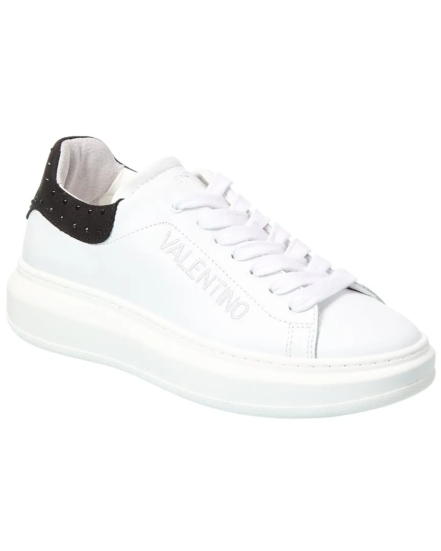Valentino by Mario Valentino Fresia Stone Leather Sneaker