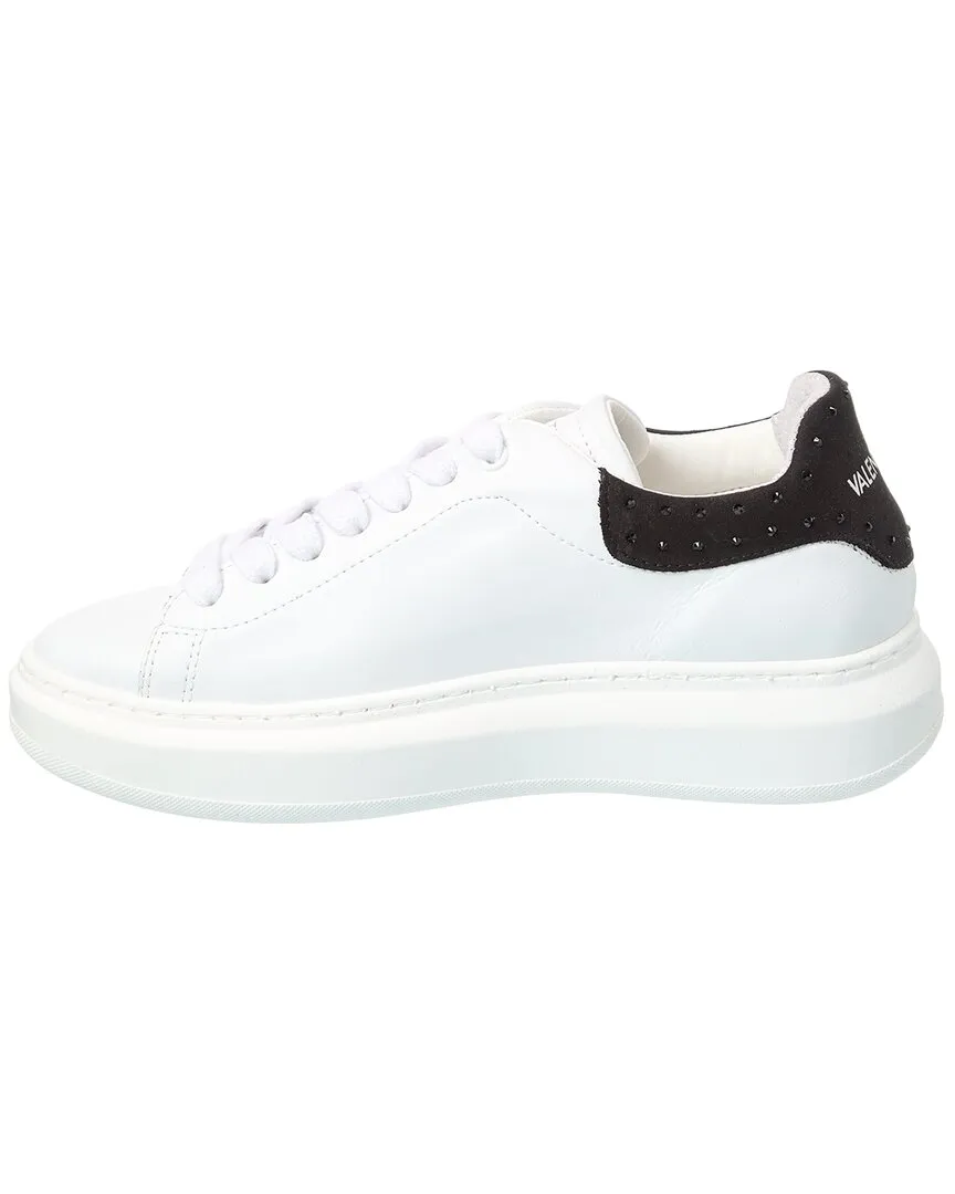 Valentino by Mario Valentino Fresia Stone Leather Sneaker