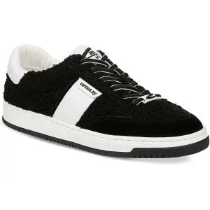 Vance cozy Womens Lace-Up Faux Fur Casual And Fashion Sneakers