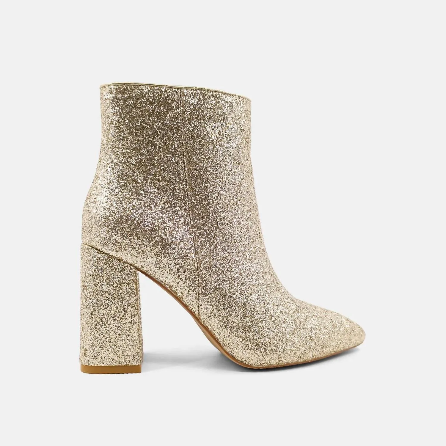 Veronica Boot In Gold Glitter