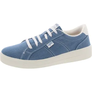 Viv Classic Womens Padded Insole Denim Casual And Fashion Sneakers