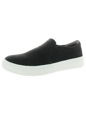 Wander Up Womens Leather Fashion Slip-On Sneakers