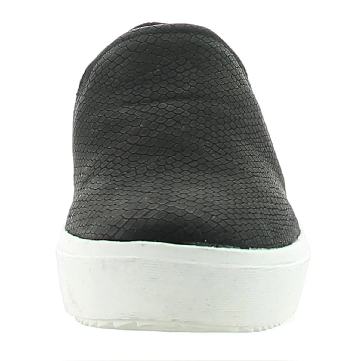 Wander Up Womens Leather Fashion Slip-On Sneakers