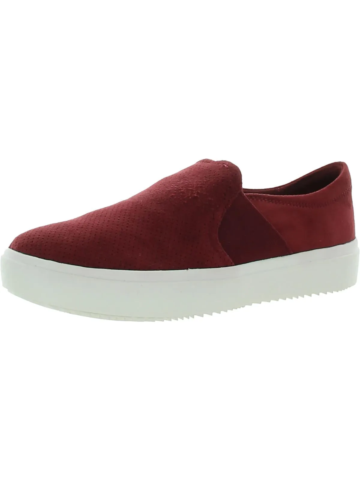 Wander Up Womens Leather Fashion Slip-On Sneakers