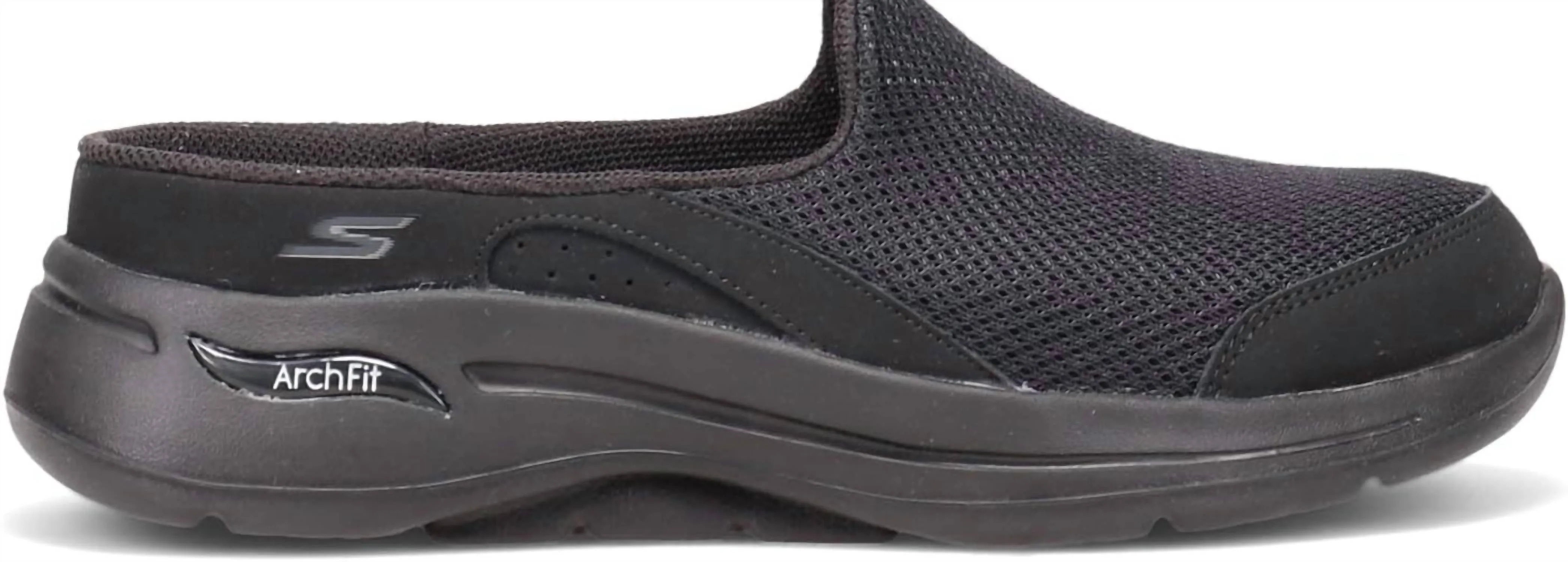 Women Go Walk Arch Fit Seven Seas Sneakers In Black