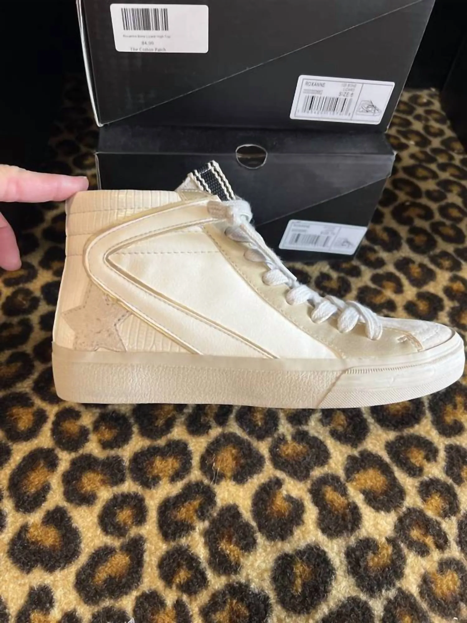 Women Roxanne Bone Lizard High Top