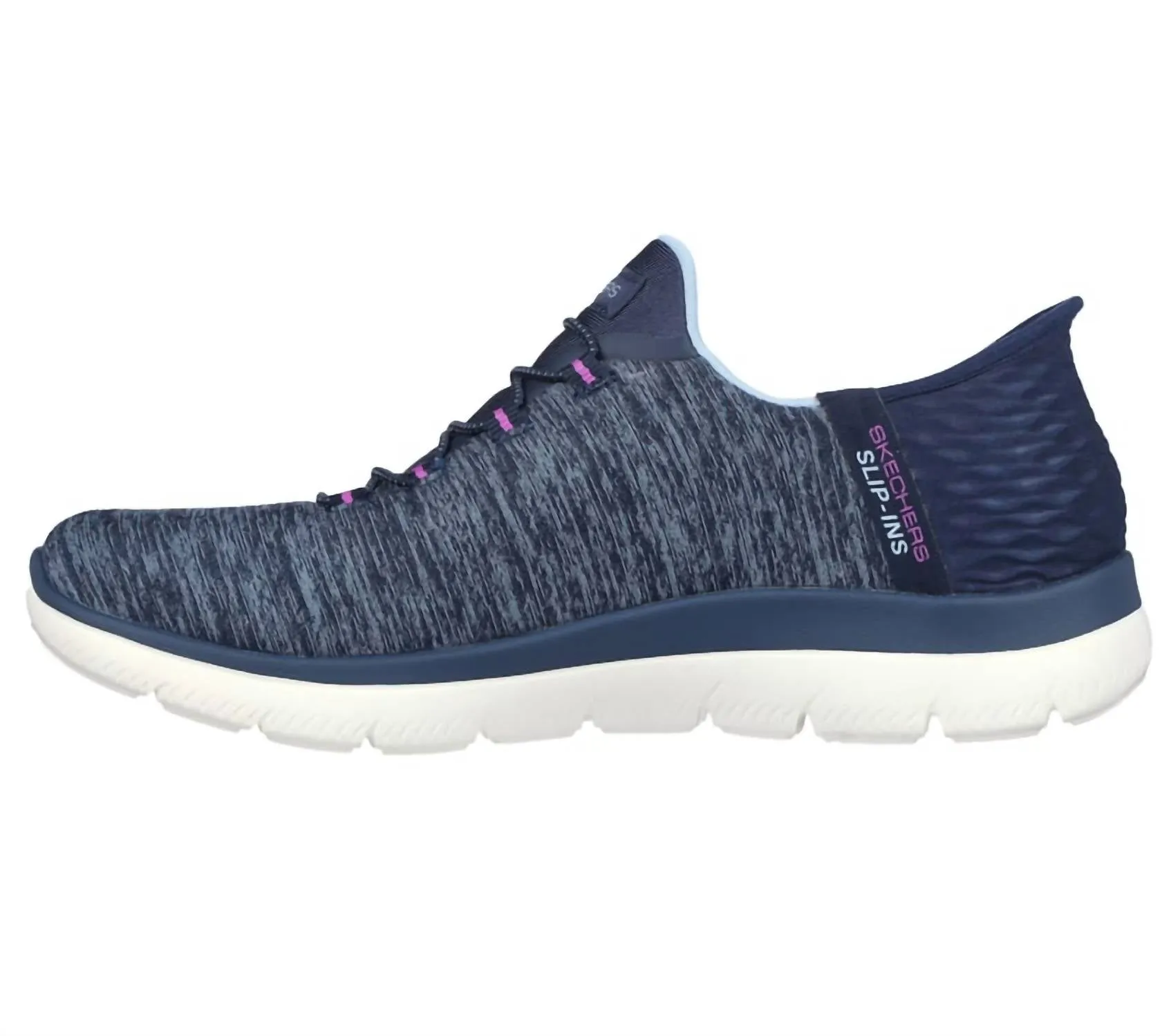 Women Summits - Dazzling Haze Slip In Shoes In Navy / Purple