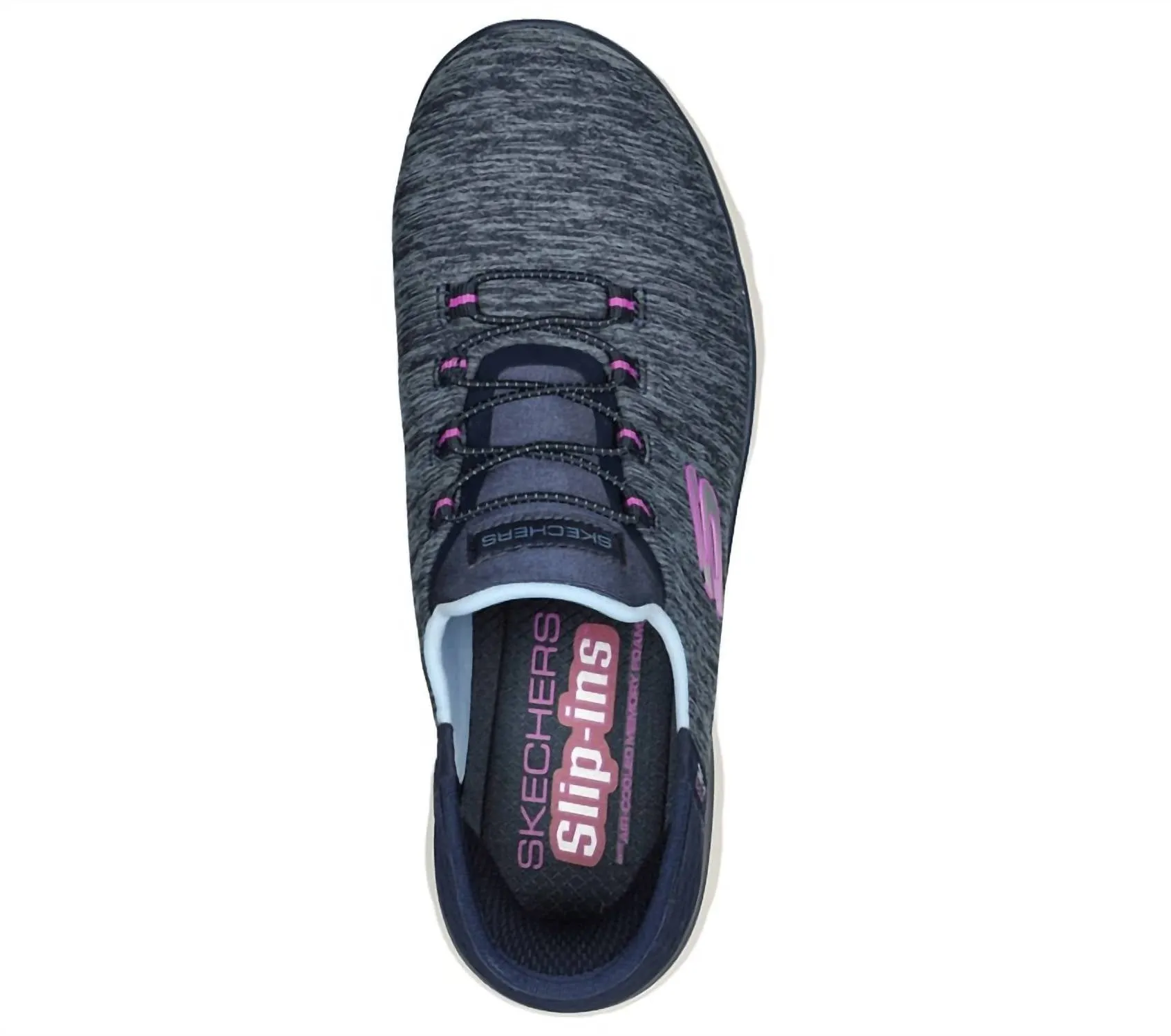 Women Summits - Dazzling Haze Slip In Shoes In Navy / Purple