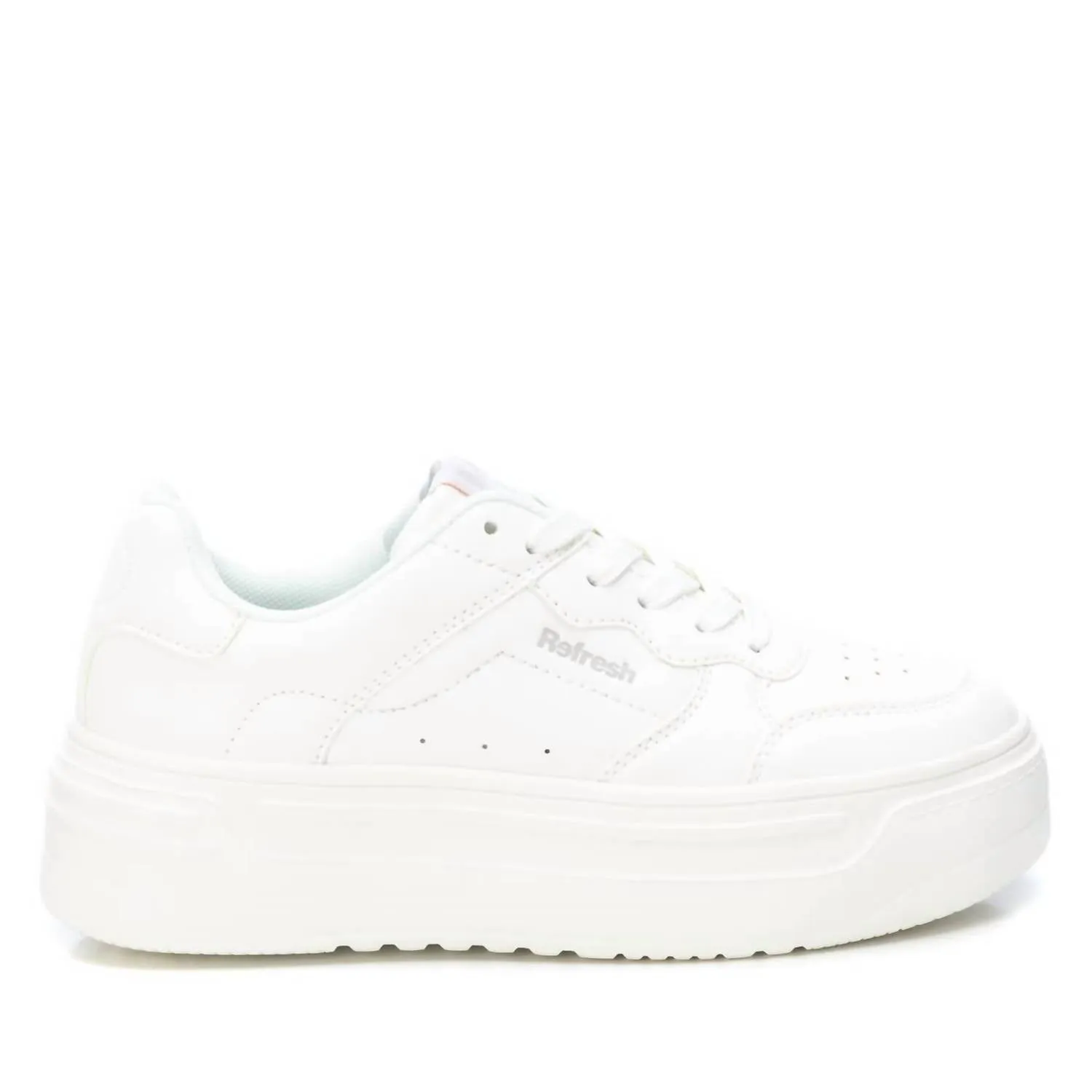 Women's Adjustable Lace Sneakers In White
