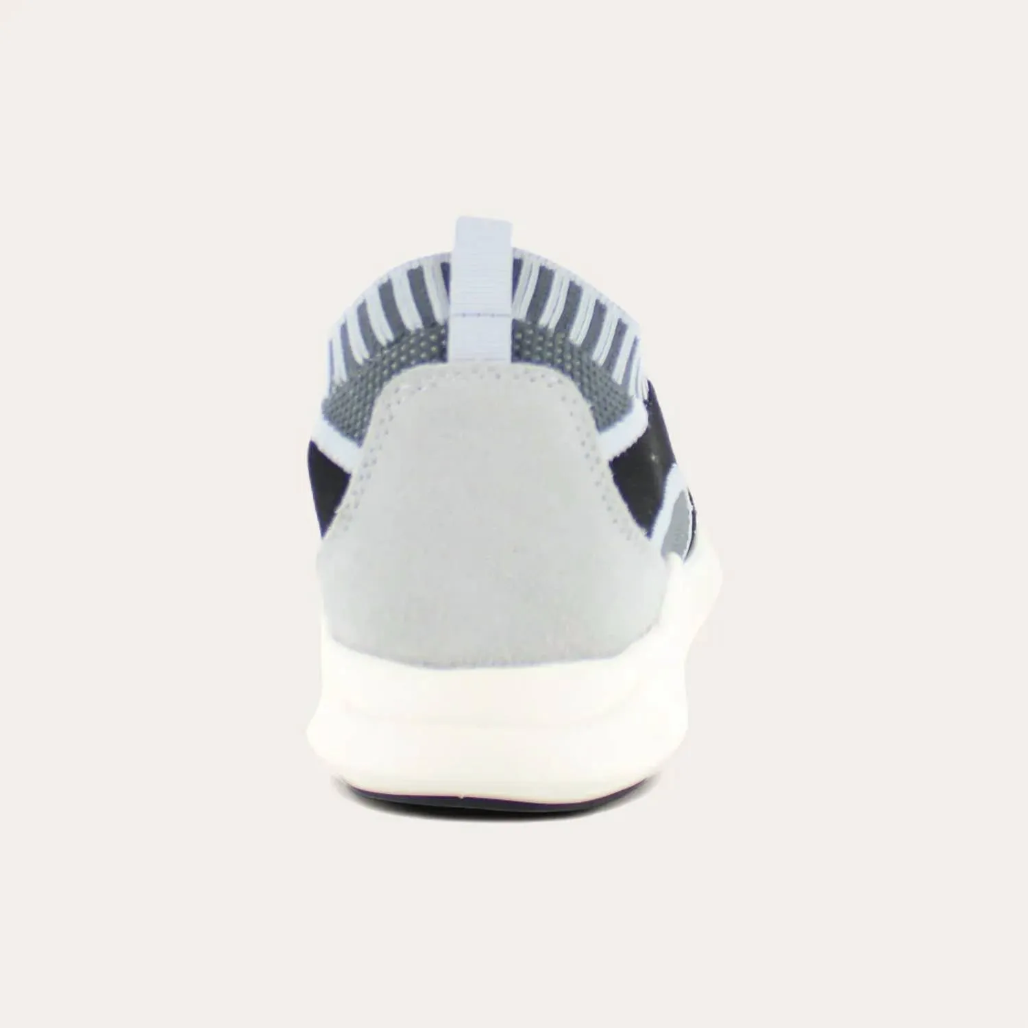 Women's Adonis Slip On Sneakers - Medium In Black/gray Knit