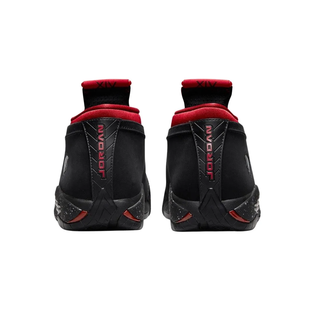 Women's Air Jordan 14 Retro Red Lipstick Black Red