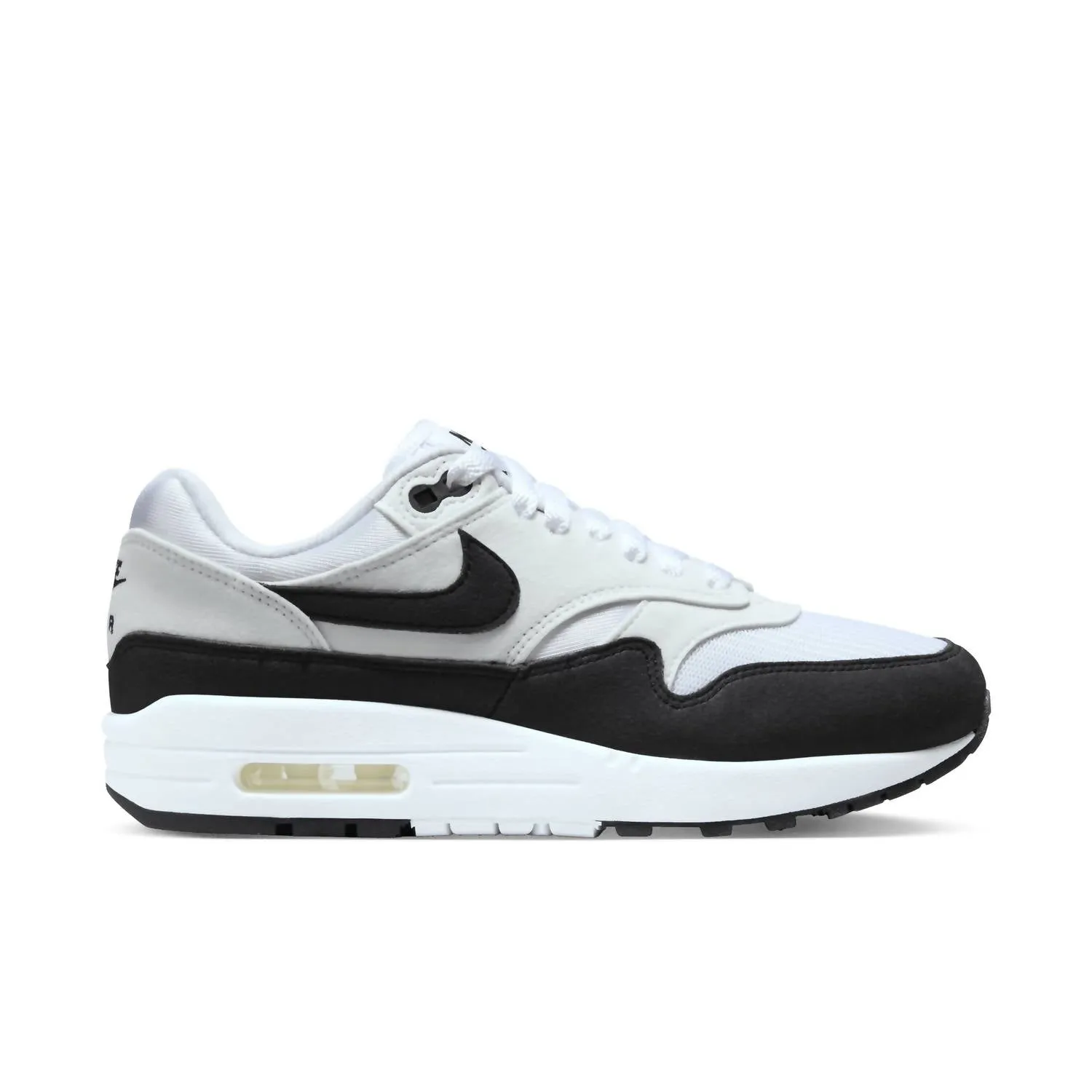 Women's Air Max 1 Sneakers In White Black