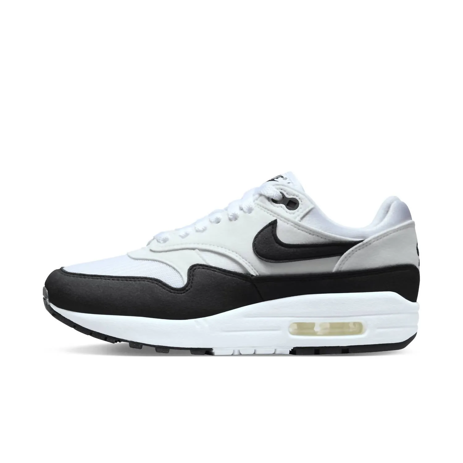 Women's Air Max 1 Sneakers In White Black
