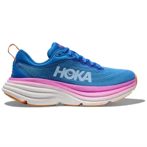 Women's Bondi 8 Running Shoes In Csaa Coastal Sky/all Aboard