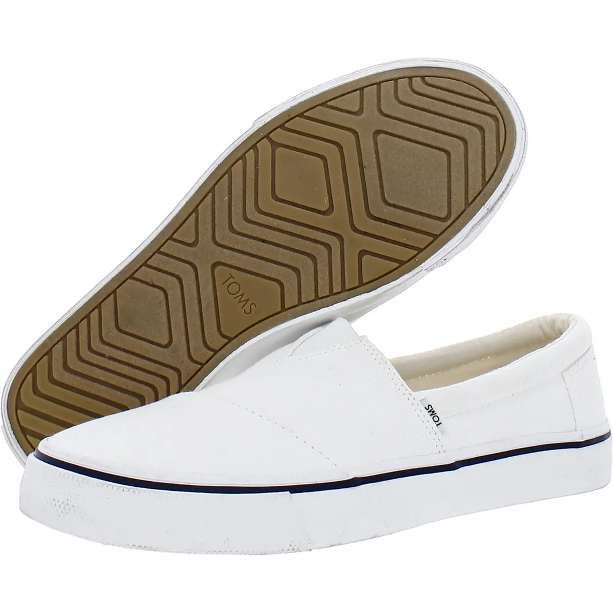 Womens Canvas Slip On Casual and Fashion Sneakers