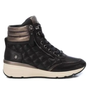 Women's Carmela Collection Leather Sneaker Booties In Black