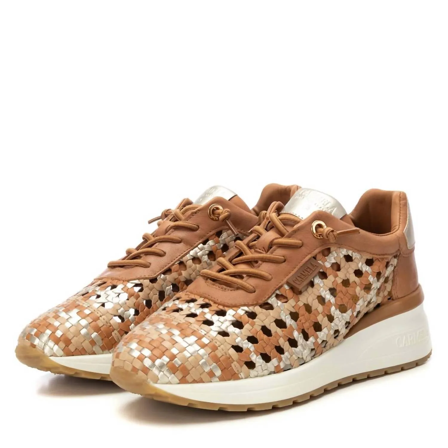 Women's Carmela Sneakers In Camel